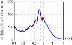 El Centro 50cm/s 加振