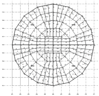 配置図（伏図）	