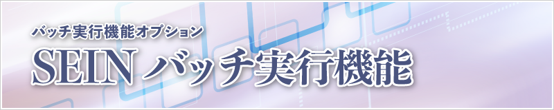 SEINバッチ実行機能